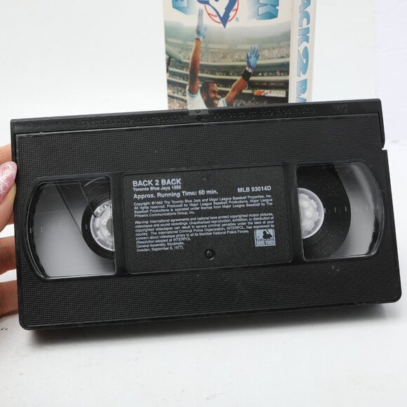 Vintage Toronto Blue Jays 1992 1993 World Series VHS Tapes Baseball MLB x3 - Picture 7 of 9